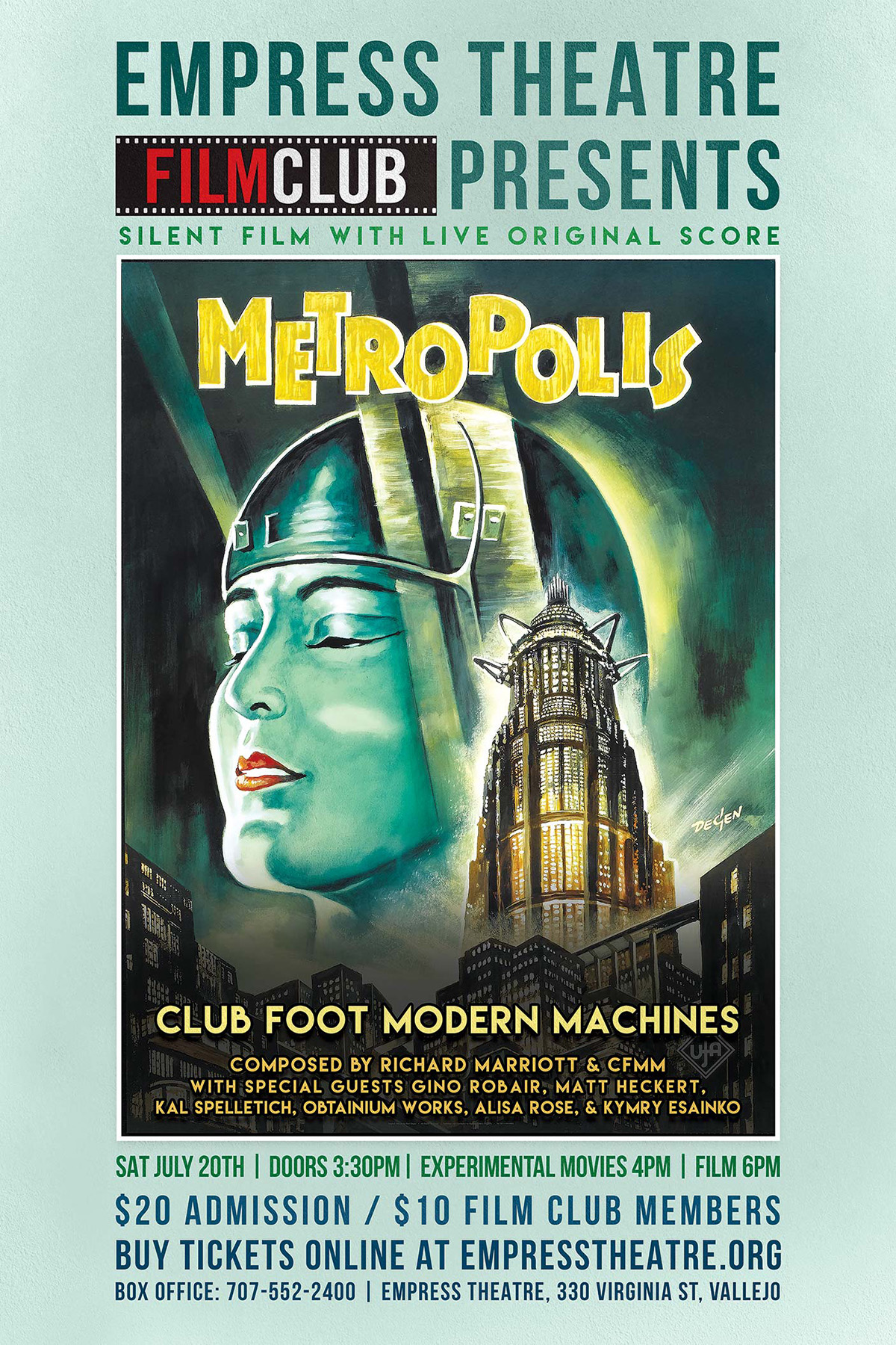 Club Foot Modern Machines